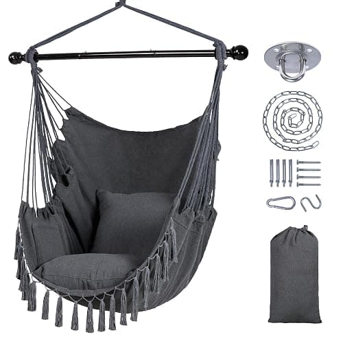 hanging chair WITH SUPPORTS - Image 1