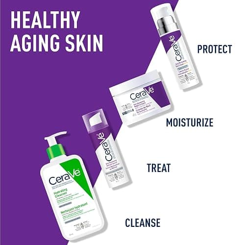 CeraVe Retinol Serum for Face, Skin Renewing Retinol & Hyaluronic Acid Serum for Men & Women. Anti Aging to Improve Appearance of Fine Lines & Wrinkles. Fragrance-Free & Non-Comedogenic. 30mL thumbnail 5