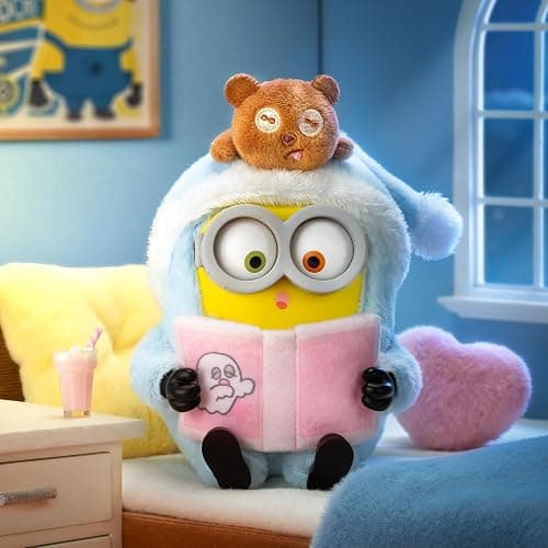 52TOYS Minions Bob & Tim – Best Buddies Forever Series Vinyl Plush Keychain Collectible Toy- 1PC Action Figures with Soft Touch, Movable Joints, Perfect for Home Decor & Gifts thumbnail 8