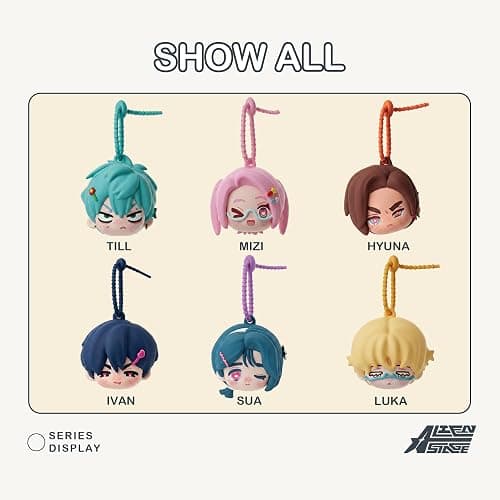 Alien Stage Anakt Arts High School Series Blind Box Pouch (Single Box) | Silicone, Official, Zombie Stage, ZOMST, AAHS, ALNST, Anime Merch, Multi-Purpose, Coin Purse, Bag Charm, Earphone Case thumbnail 4