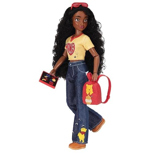 Disney ILY 4ever Fashion Dolls, Inspired by Winnie The Pooh 11.5" Tall with 13 Points of Articulation, Glittery Mickey Ring Included for You! thumbnail 3