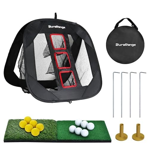 DURARANGE Pop-Up Golf Chipping Net - Ultimate Target Training Chip Aids for Precision & Distance, Outdoor | Indoor Practice, Golfer Gift - Image 1