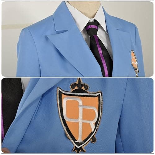 Yejue High School Club School Uniform Cosplay Costume Casual Party Halloween Outfit thumbnail 5