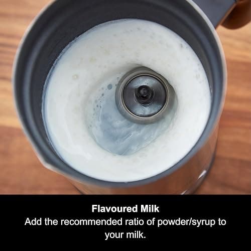 Morphy Richards Milk Frother Electric 4 in 1, Non Stick Coating, 4 Programs, Auto Switch Off, LED Function Button, 300ml Capacity, Dairy Free Alternatives, Cordless Jug, 600W, Stainless Steel, 210003 thumbnail 6