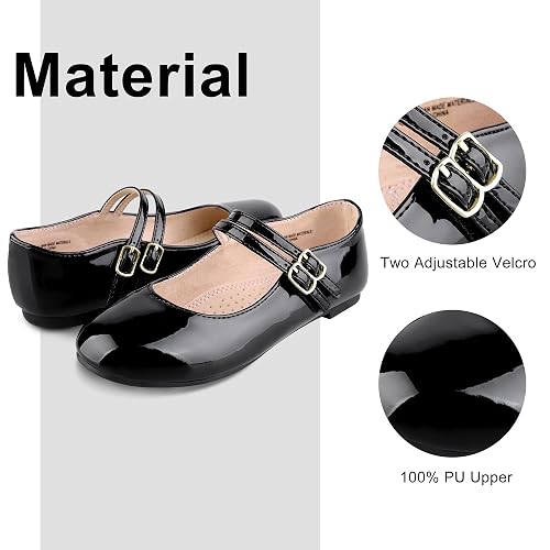 MIXIN Girls Dress Shoes Mary Jane Shoes for Girl Ballet Flats Back to School Princess Wedding Shoes thumbnail 5