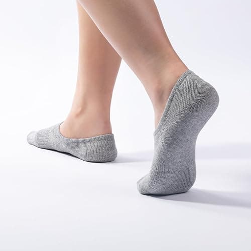 IDEGG No Show Socks Women & Men Low Cut Ankle Short Athletic Running Casual Invisible Liner Socks thumbnail 7