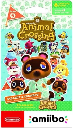 Nintendo Animal Crossing Amiibo Cards - Series 5-6 Card Pack - Image 1