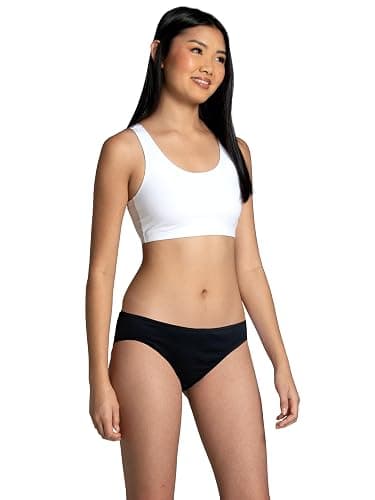Fruit of the Loom womens Eversoft Cotton Underwear Multipacks, Tag Free & Breathable, Available in Plus Size thumbnail 5