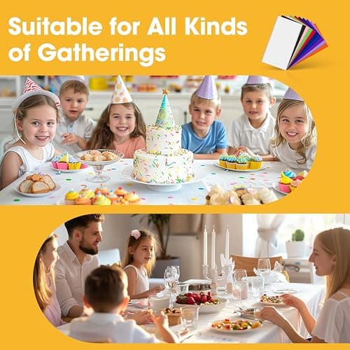 Niuara White Plastic Table Cloth - 4 Pack 54" × 108" Rectangle Disposable Tablecloths for 6FT Tables, Table Cover for Party, Holiday & Gathering Use thumbnail 6