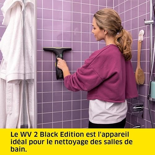 Kärcher Kärcher nettoyeur de vitres wv 2, lave fenêtre sans fil, 2 raclettes incluses, édition spéciale 10 ans +40% d'autonomie thumbnail 3