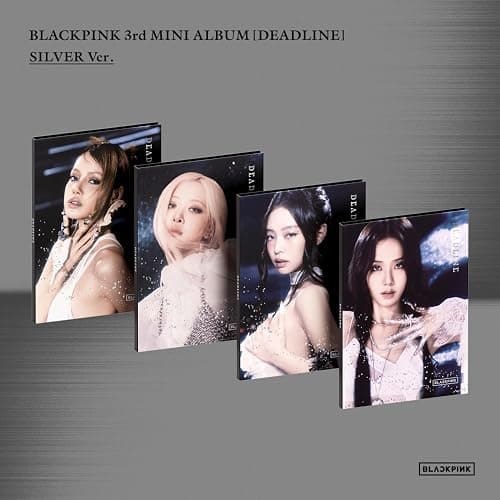 BLACK-PINK 3rd Mini Album [DEADLINE] 'JUMP' SILVER Version (4 Set + P.O.B Special Photocard) thumbnail 3