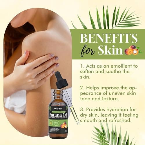 Batana Oil for Hair Growth Organics Pure Batana Hair Oil 100% Natural Batana Oil Nourishes Damaged Hair Natural Hair Growth Oil and Conditioner Batana Hair Oil 2.02 Fl Oz thumbnail 7