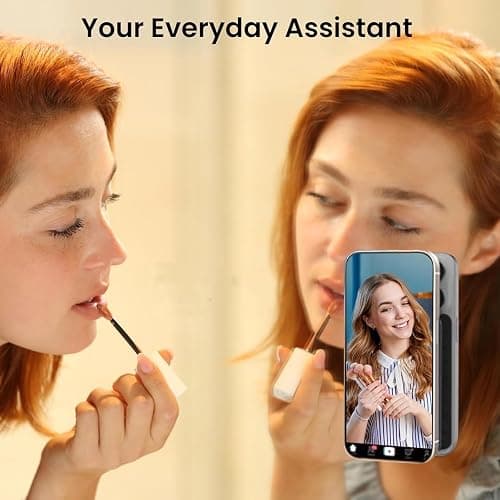 Zielfer Silicone Suction Cup Phone Case Holder, Non-Slip Suction Cup Mount for Selfies and TikTok, Car Phone Holder, Mirror Mount and Accessories, 5 Pieces thumbnail 7