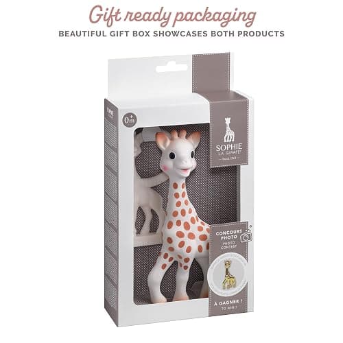Sophie la Girafe - Coffret Cadeau Sophie la Girafe Award - Anneau de dentition - Set d'activité pour enfant - Jouet d'éveil pour enfant - dès la naissance thumbnail 6