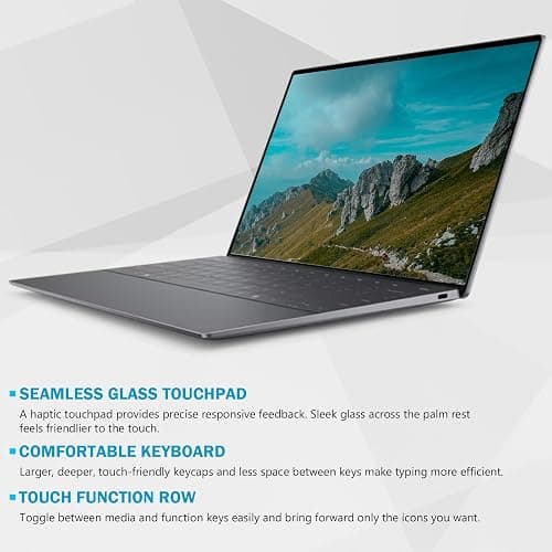 Dell XPS 13 9345 Laptop, 13.4" FHD+ Business Laptops, Snapdragon X Elite, 16GB LPDDR5X RAM, 1TB SSD, Wi-Fi 7, Backlit KB, Fingerprint, Copilot AI Laptops Computer, Windows 11 Pro thumbnail 4