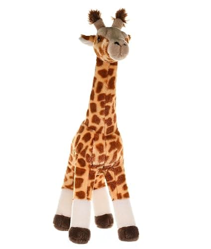 Wild Republic Standing Giraffe Plush Soft Toy, Cuddlekins Cuddly Toys, Gifts for Kids, Brown, White, Black, 43 cm - Image 1
