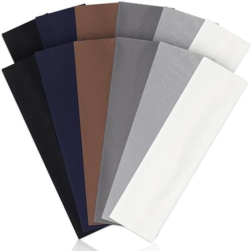 12 Pack Headbands for Women, Elastic Soft Hair Bands for Workout, Yoga, Running, Fitness - Image 1