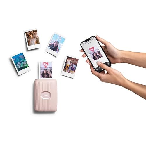 Fujifilm Instax Mini Link 2 Smartphone Printer - Soft Pink (Renewed) thumbnail 2