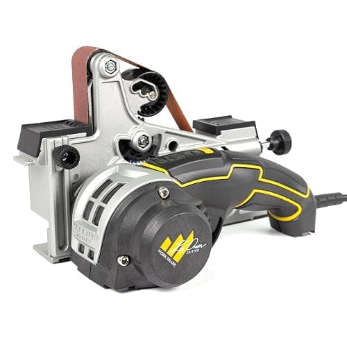 Work Sharp Ken Onion Elite Mk2 Electric Knife Sharpener, Adjustable Angle | Powered Professional Belt System, Sharpens Scissors, Serrated and Tools, Blade Grinder, Variable Speed thumbnail 9