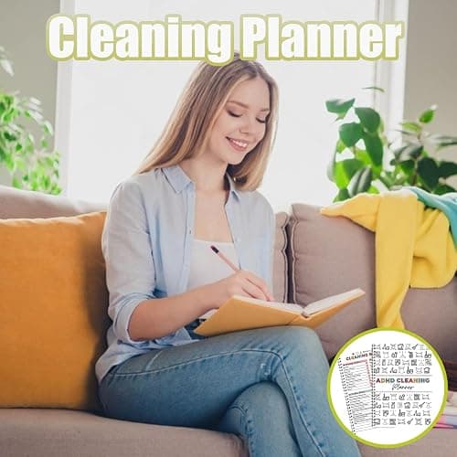 Cleaning Planner, Household Cleaning Schedule and Checklist Organizer, Daily, Weekly and Monthly Yearly Cleaning Checklist thumbnail 4