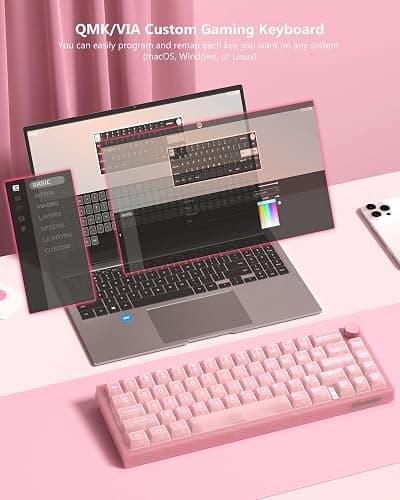 Pink Keyboard  - Image 1