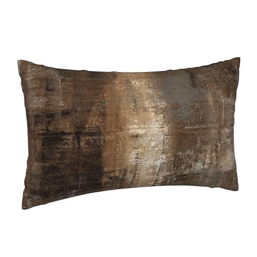 BLVIXIZI Brown Throw Pillow Covers 12x20 Inch Set of 2, Abstract Oil Painting Pillow Cases Modern Brown Art Painting Doodles Pillowcase Home Decorative Cushion Covers for Sofa Couch Bed Living Room thumbnail 4