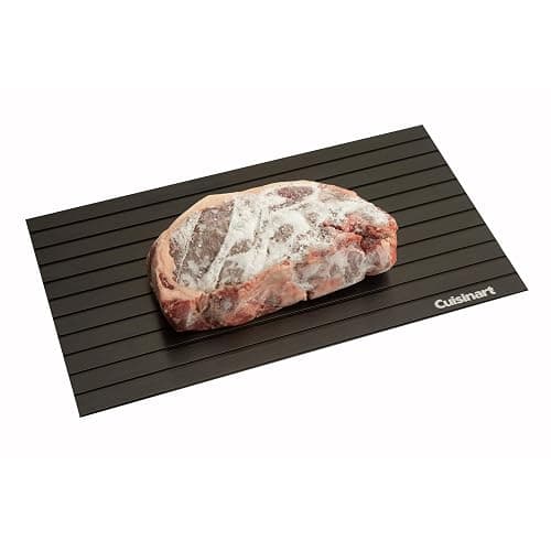 Cuisinart BBQ Defrosting Tray, Conductive Aluminum Rapid Thaw Plate for Frozen Meat, Quick Defrosting Tool that Preserves Natural Flavors, Non Stick Easy to Clean Kitchen Gadget & Grilling Accessories thumbnail 8