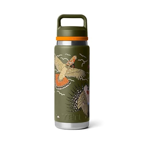 YETI Rambler 26 oz Bottle, Leakproof, Vacuum Insulated, Stainless Steel with Chug Cap, Upland Bird Olive thumbnail 5