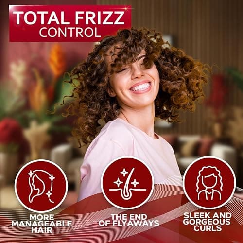 Curly Hair Shampoo and Conditioner Set - For Defining Wavy, Permed, Frizzy, Fine and Black Curls - Moisturizing, Sulfate Free Formula for Women and Men - Products are Safe for Color Treated Locks thumbnail 3