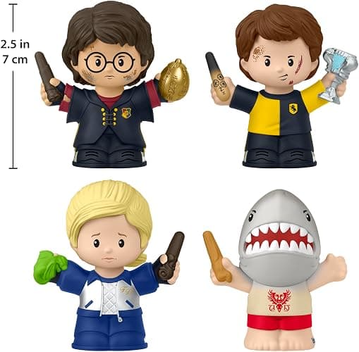Little People Collector Harry Potter and the Goblet of Fire Special Edition Set for Adults & Fans, 4 Figures in a Display Box thumbnail 2