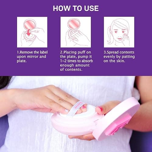 peach and Kids Sunscreen, Mineral Sunscreen SPF50+ PA++++, Tested for Sensitive Skin, Baby & Toddler Gentle Formula, Non-Greasy, Kids Travel Essentials (Pink Tiara) thumbnail 5