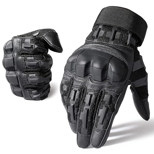 WTACTFUL Rubber Guard Tactical Gloves for Men Touchscreen Airsoft Motorcycle Hunting Outdoor - Image 1