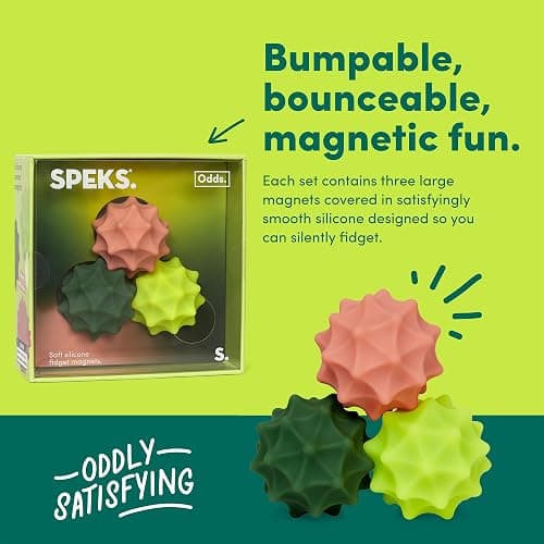 Speks Odds Magnetic Sensory Balls, Silent Stress Relief Tool, Desk Toy thumbnail 4