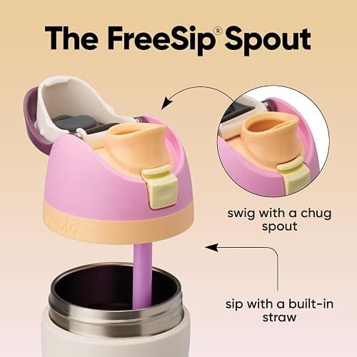 Owala FreeSip Stainless Steel Water Bottle 32 oz Daybreak thumbnail 4