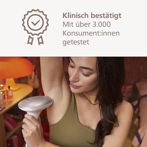 Philips Lumea IPL 7000 Series Haarentfernungsgerät – Alternative zur Laserhaarentfernung – 2 Aufsätze für Körper & Gesicht, inkl. Korrekturtrimmer (BRI921/00) thumbnail 7