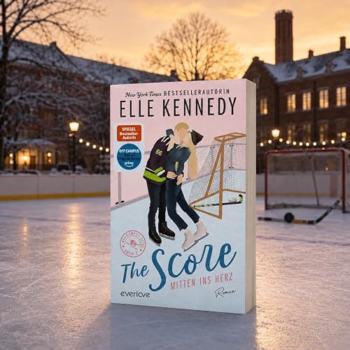 Elle Kennedy - Off-Campus Buchset Band 1-5: The Deal, The Mistake, The Score, The Goal, The Legacy - New Adult Romance Deutsch Liebesromane Set - Hockey Roman Taschenbuch mit exklusivem Lesezeichen thumbnail 5