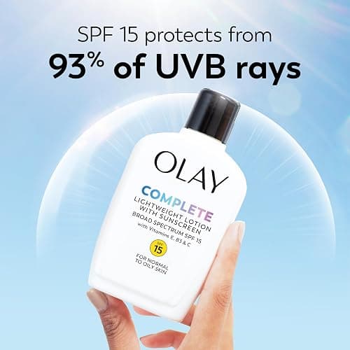 Olay Face Moisturizer, Complete with Sunscreen SPF 15, Daily Facial Lotion for Normal Skin, Lightweight Hydrating Broad Spectrum Sun Protection - Vitamin C, E, and Niacinamide - 6 Oz 2 Pack thumbnail 6