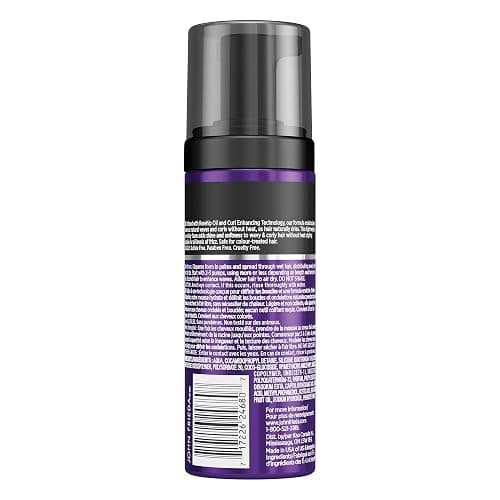 John Frieda Frizz Ease Dream Curls Air Dry Waves Styling Foam for Defined Bouncy Curls | Curl Enhancing Technology | Rosehip Oil | Curls without heat | Airdry foam | Lightweight and Non-Sticky | Frizz Free Curls and Waves (150 mL) thumbnail 2
