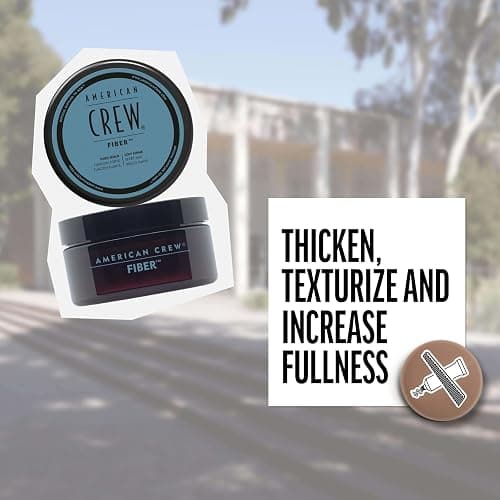 American Crew Men's Hair Fiber, Like Styling Gel with High Hold & Low Shine, Travel Size, 1.7 oz thumbnail 4