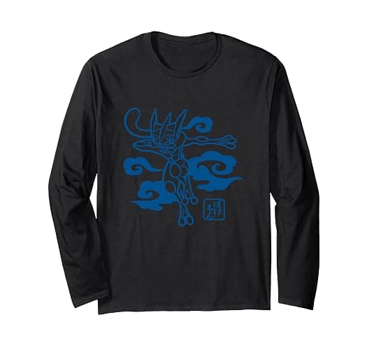 Wagara Greninja Long Sleeve T-Shirt - Image 1