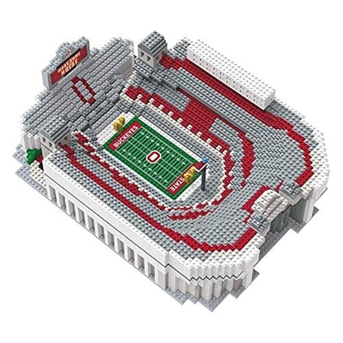 FOCO NCAA Unisex NCAA College 3D BRXLZ Puzzle Team Football Stadium - Image 1