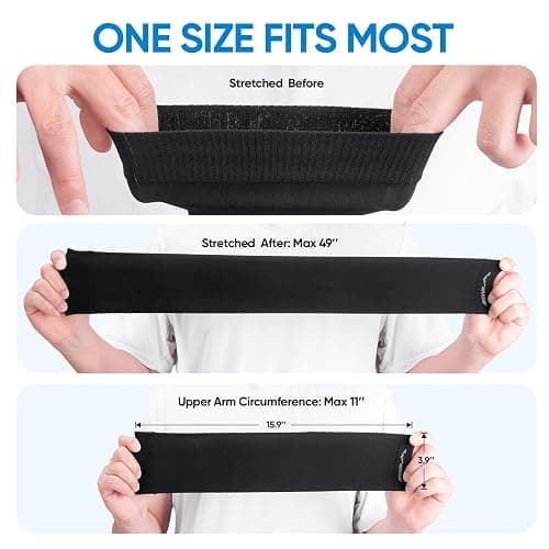 APEXUP Cooling Arm Sleeves for Men Women, UV Sun Protection UPF 50, Volleyball Arm Sleeves Compression Sleeves for Outdoor thumbnail 4