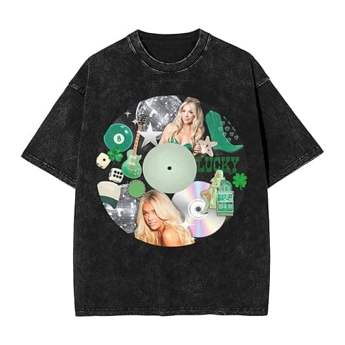 T Shirts for Men Oversized Loose Fit Tshirt Cotton Washed Vintage Tee Unisex Tops - Image 1