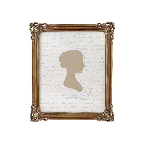 Sunlit Vintage Picture Frame 8x10 Inch, Luxury Antique Photo Frames with Glass Front, Photo Display, Tabletop Wall Hanging, Gift Ideas, Bronze - Image 1