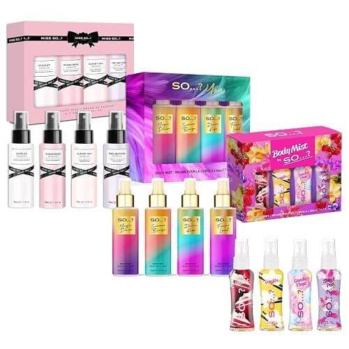 So…? Love Yourself Womens Body Mist Gift Set Bundle (4x 50ml) Pack of 3 - Image 1