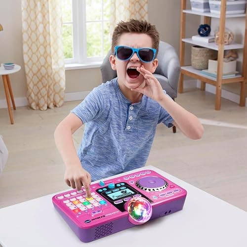 VTech Kidi Star DJ Mixer, Pink thumbnail 6