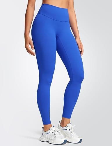 INGIA Womens High Waist No Front Seam Scrunch Butt Leggings Workouts 25 Inches V-Back Scrunch Booty Gym Yoga Pants thumbnail 4