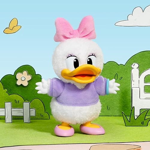 POP MART Mickey Family Figures Cute Together Keychain Series Blind Box ,Random Design Action Figures Collectible Toys Home Decorations, Single Box thumbnail 8