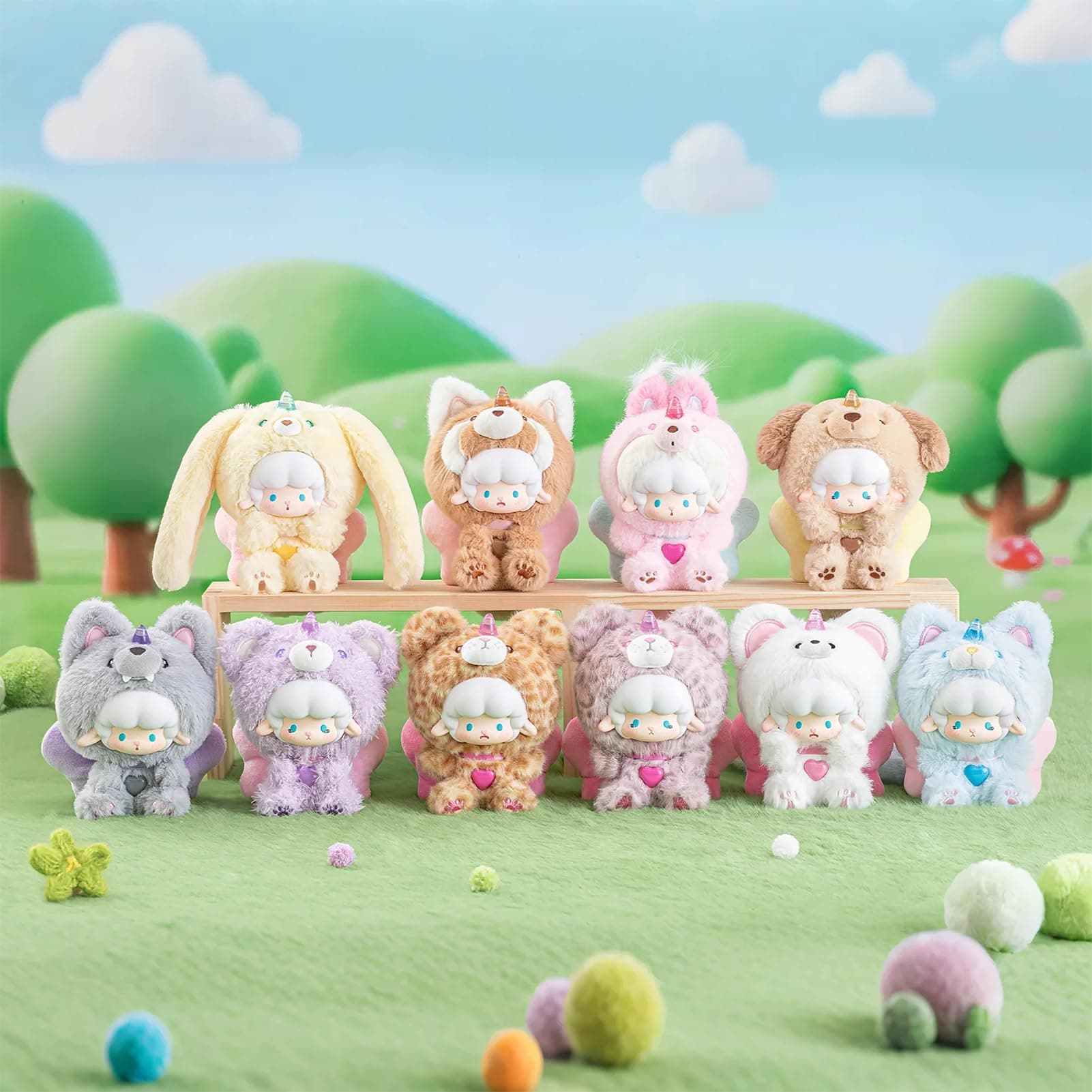 TOP TOY Gyun Big Tailed Critter Crew Large Tail Crew Plush Toy Series [1 Piece] Gacha Gacha Blind Box Figure Plastic Model Premium Soft Vinyl Original Character Birthday Present thumbnail 2