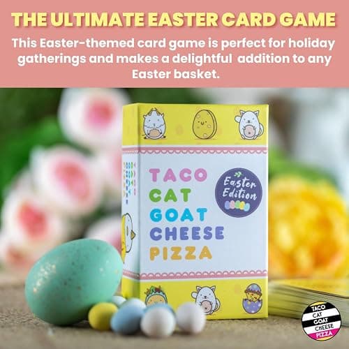 Taco Cat Goat Cheese Pizza - Easter Edition! Fun Seasonal Version of Our hit Game! Ages 8+, 10-15 Minutes to Play, 2-8 Players thumbnail 7